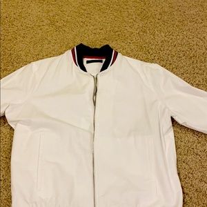 Zara light weight bomber jacket Size Large